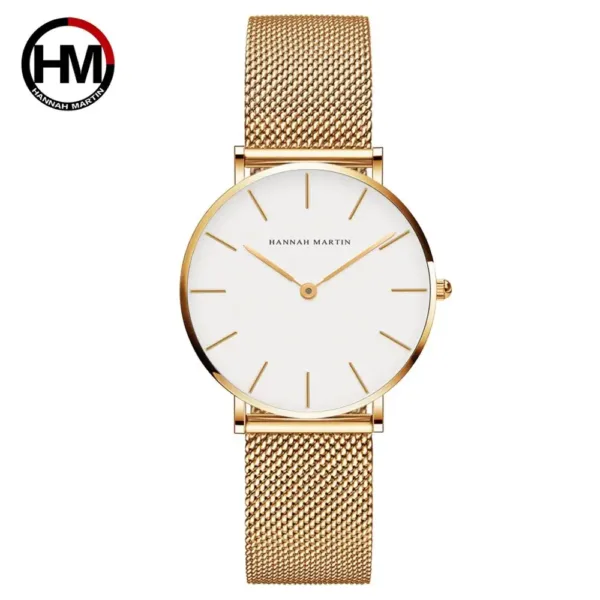 Luxury Rose Gold Stainless Steel Women's Watch - Image 14