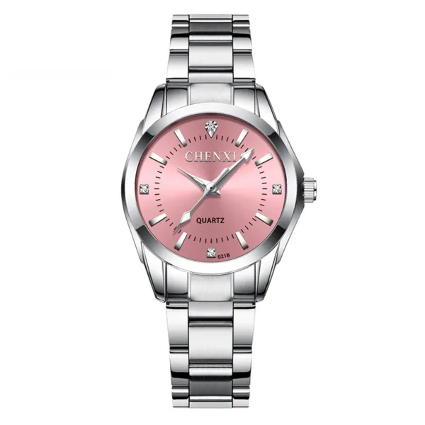 Luxury Women's Quartz Watch with Rhinestones - Image 10