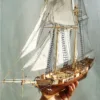 1/96 Scale Harvey 1847 Wooden Ship Model