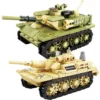 MOC 99A M1A2 Battle Tank Building Set