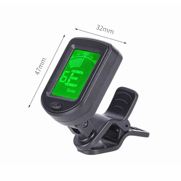 Universal Clip-On LCD Tuner for Various Instruments - Image 2