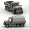 WW2 M54A Military Truck Building Blocks Set