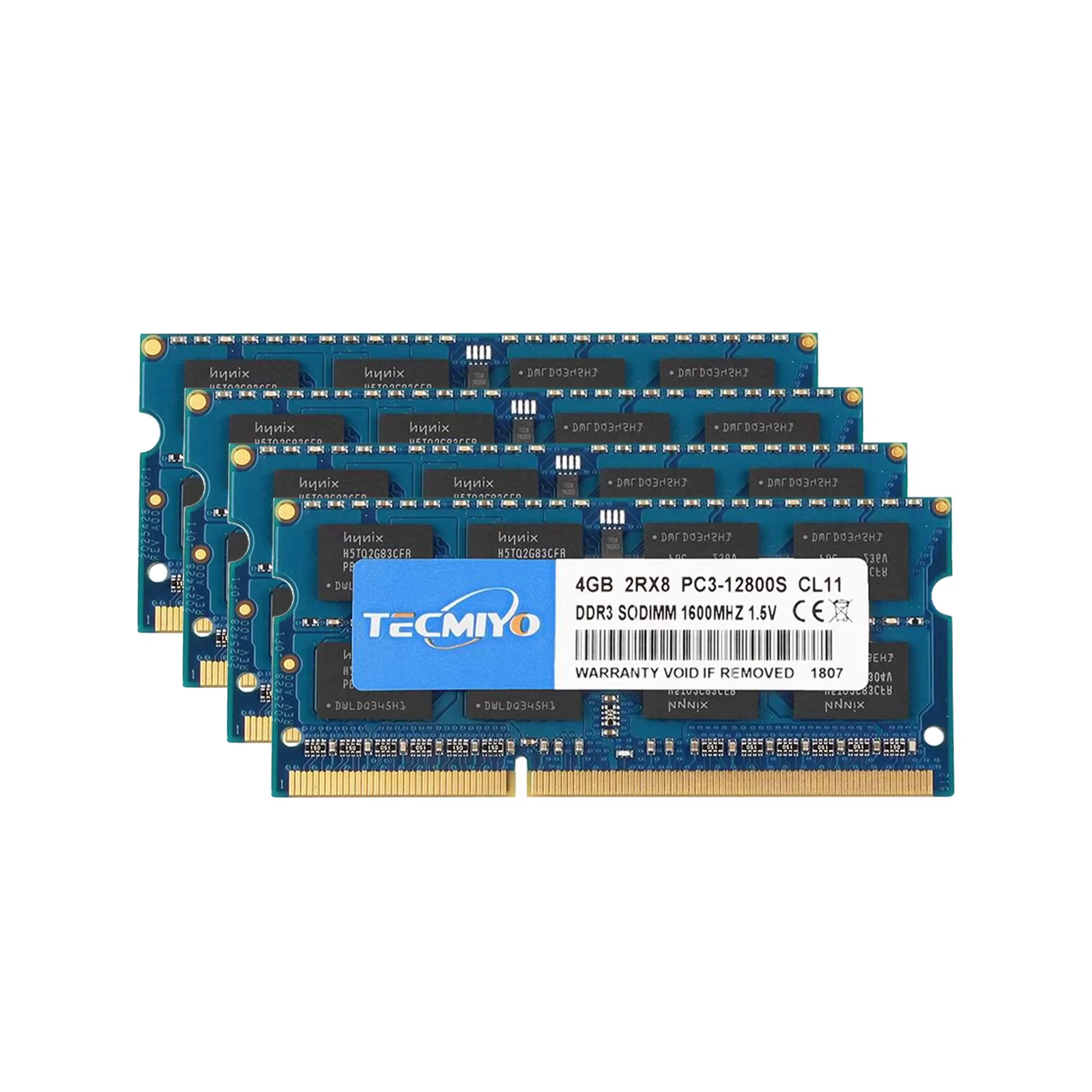 TECMIYO 4GB DDR3 RAM 1600MHz SODIMM for Laptop