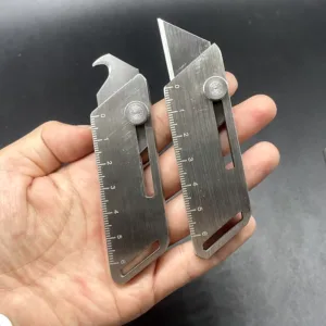 Stainless Steel SK5 Utility Knife with Blades