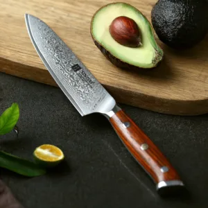5-Inch Damascus Steel Utility Knife