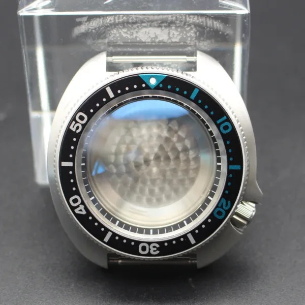 44mm Stainless Steel Men's Watch Case Mod SKX - Image 15