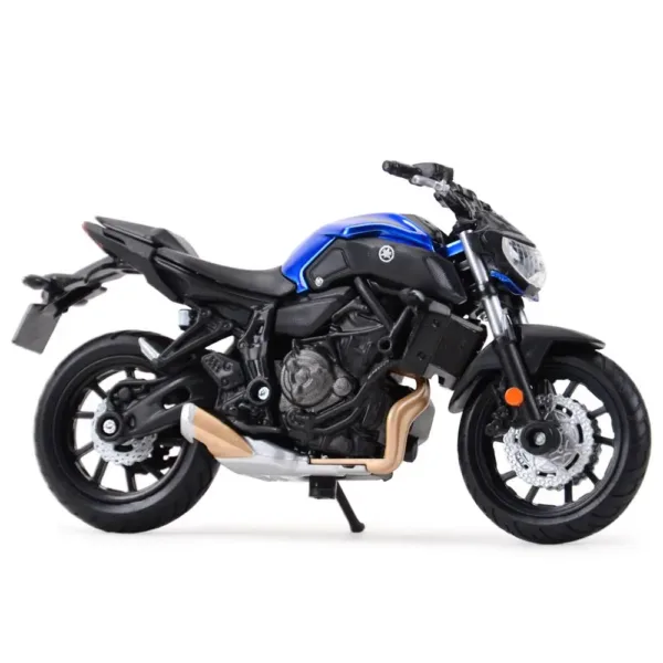 Maisto 1:18 Diecast 2018 Yamaha MT07 Model - Image 2