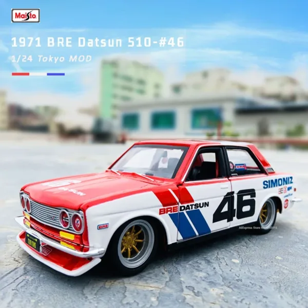 Maisto 1:24 Nissan DATSUN 510 Model Car