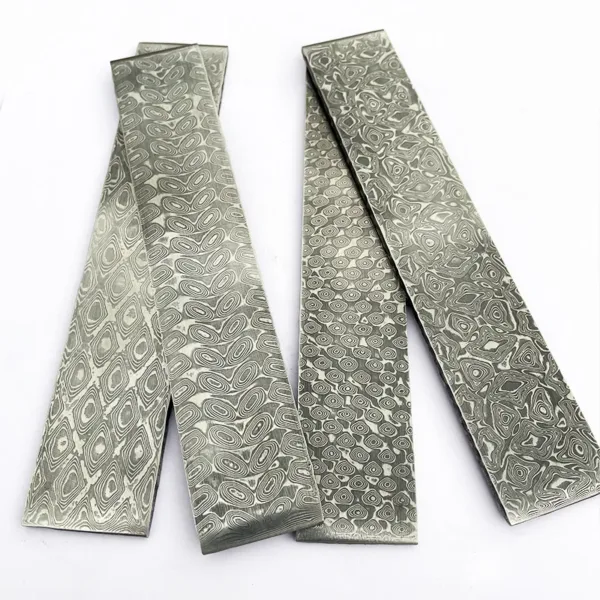 VG10 Damascus Steel Knife Blade Blank 10 Inch - Image 2