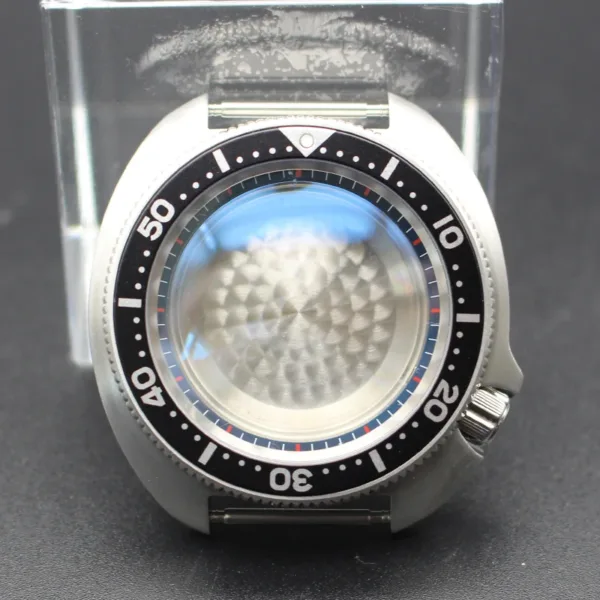 44mm Stainless Steel Men's Watch Case Mod SKX - Image 18