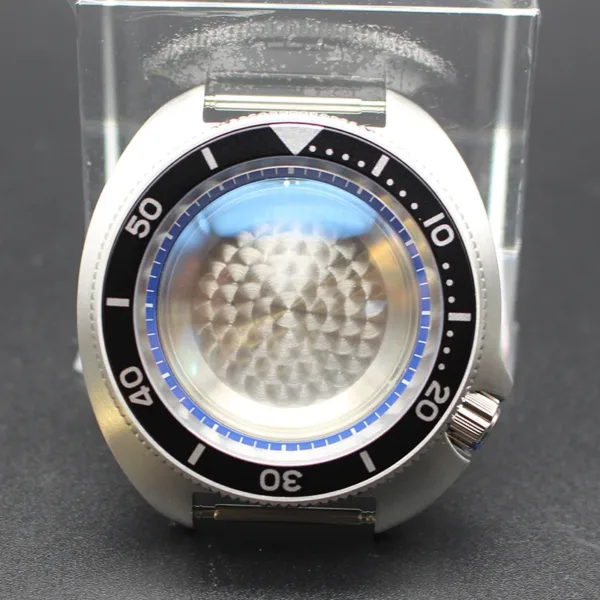 44mm Stainless Steel Men's Watch Case Mod SKX - Image 23