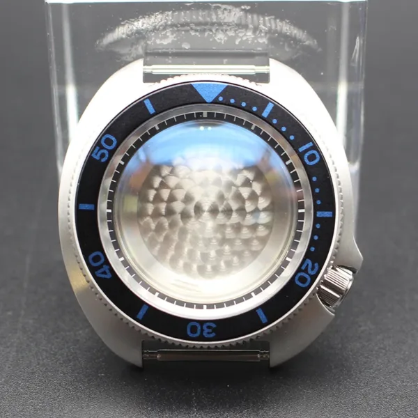 44mm Stainless Steel Men's Watch Case Mod SKX - Image 34