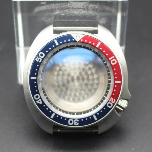 44mm Stainless Steel Men's Watch Case Mod SKX - Image 16