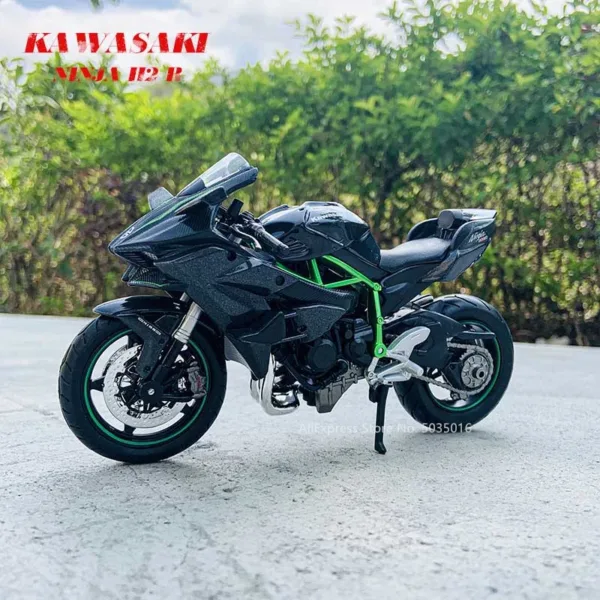 1:12 Kawasaki Ninja ZX-6R Diecast Model Motorcycle - Image 12