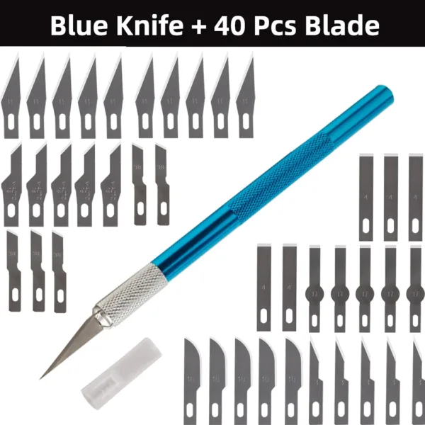 Multi-Knife Set with 5 Steel Blades - Image 24
