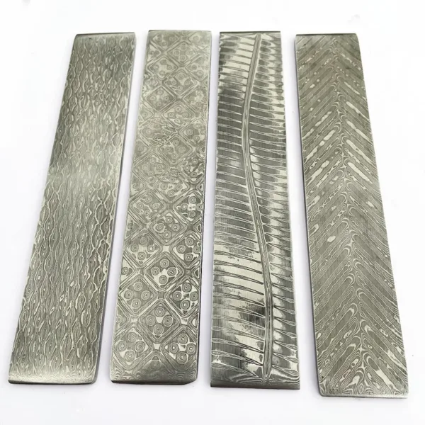VG10 Damascus Steel Knife Blade Blank 10 Inch - Image 3