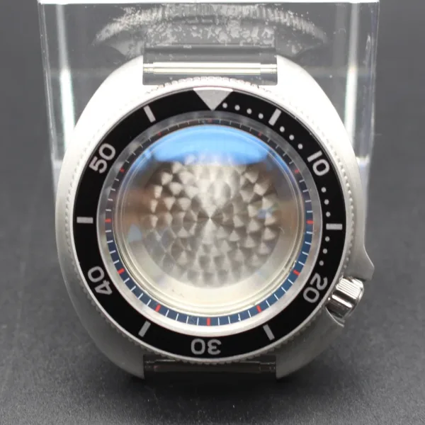 44mm Stainless Steel Men's Watch Case Mod SKX - Image 30