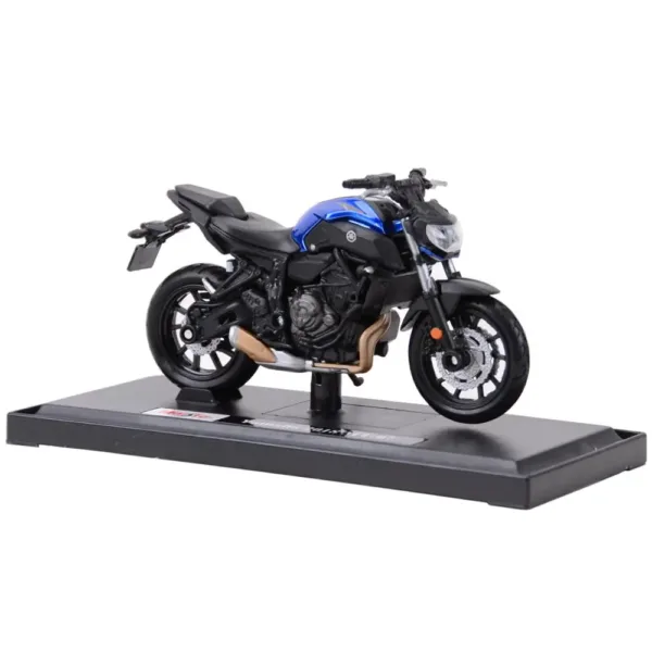 Maisto 1:18 Diecast 2018 Yamaha MT07 Model - Image 5