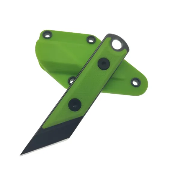 Compact 440C Steel Mini Fixed Blade Knife - Image 9
