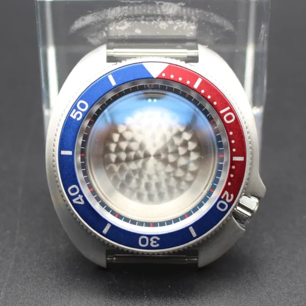 44mm Stainless Steel Men's Watch Case Mod SKX - Image 19