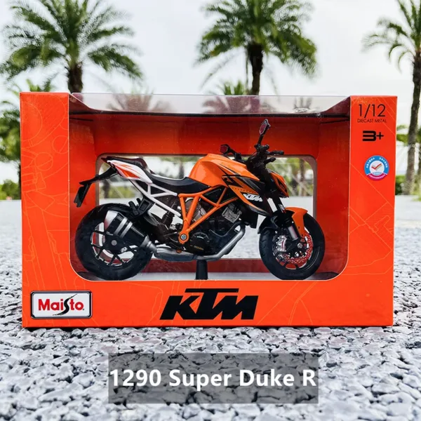 Maisto 1:12 KTM 1290 Super Duke R Model - Image 17