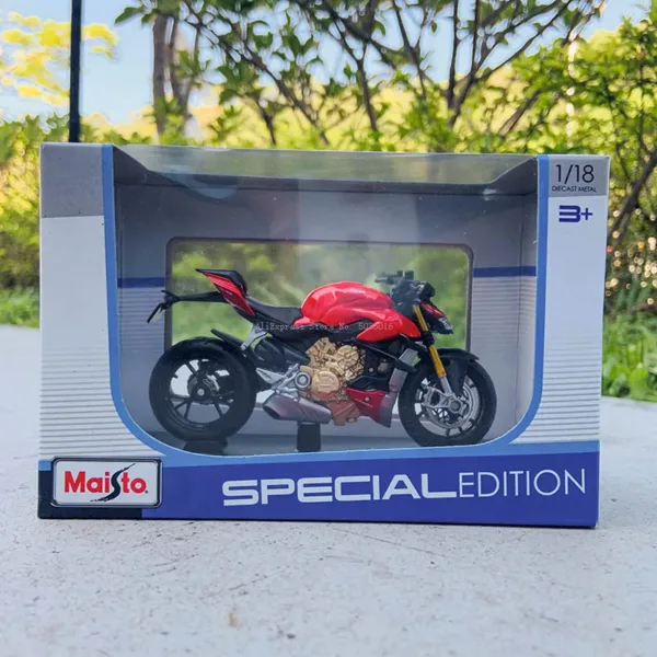 Maisto 1:18 Ducati Monster 2021 Model Motorcycle - Image 6