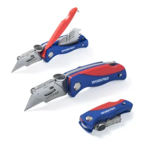 Folding Utility Knife with 5 Blades