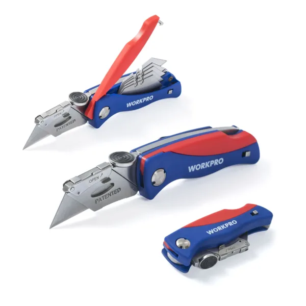 Folding Utility Knife with 5 Blades