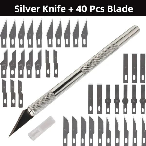 Multi-Knife Set with 5 Steel Blades - Image 17