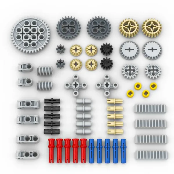 MOC Compatible Building Blocks Axle Pin Set