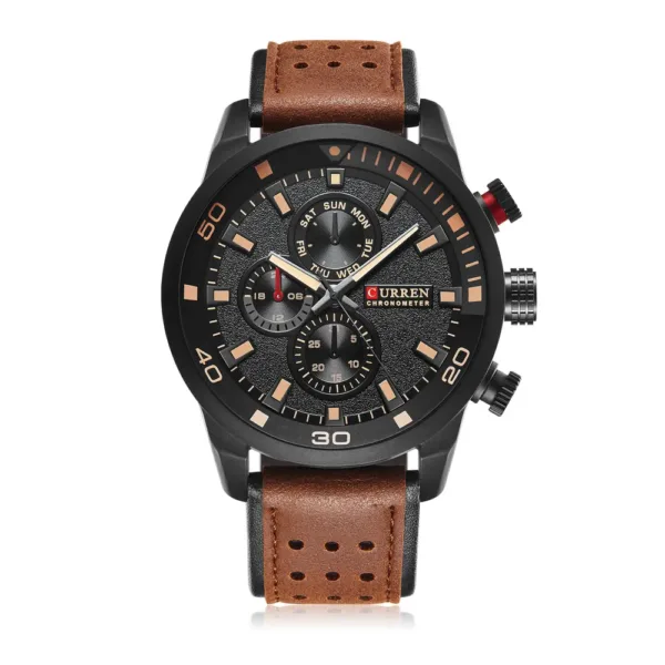 Luxury Quartz Military Style Men's Wristwatch - Image 9