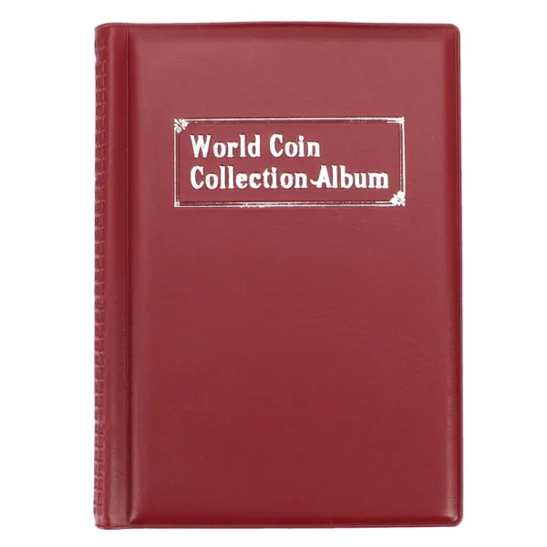 Artificial Leather Coin Collection Album 120 Pockets - Image 11