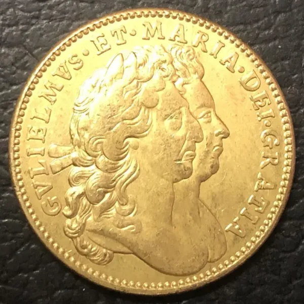 Antique Style Gold Plated Replica Coin - Image 2