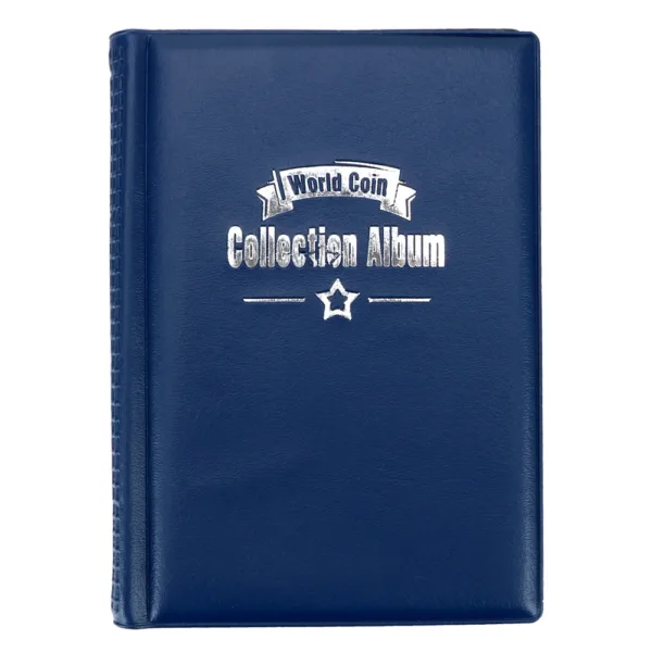 Artificial Leather Coin Collection Album 120 Pockets - Image 12