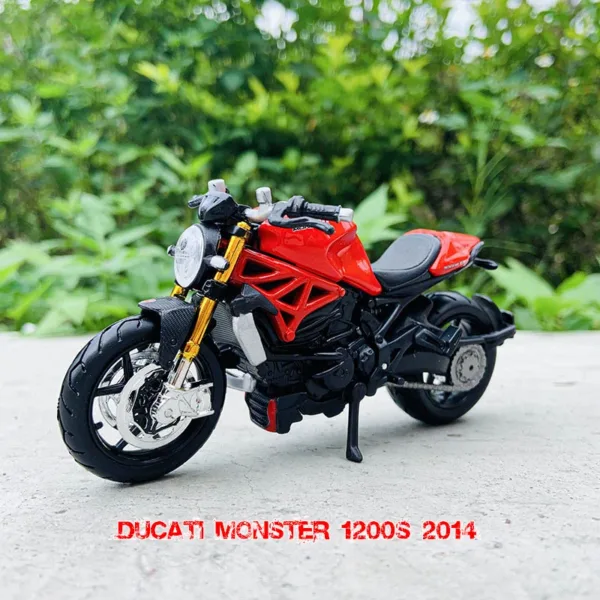 Maisto 1:18 Ducati Monster 2021 Model Motorcycle - Image 18