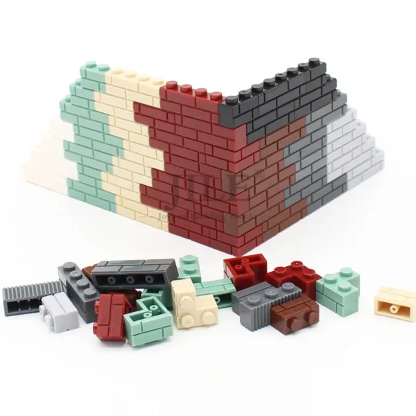 DIY Building Blocks Wall Figures Set