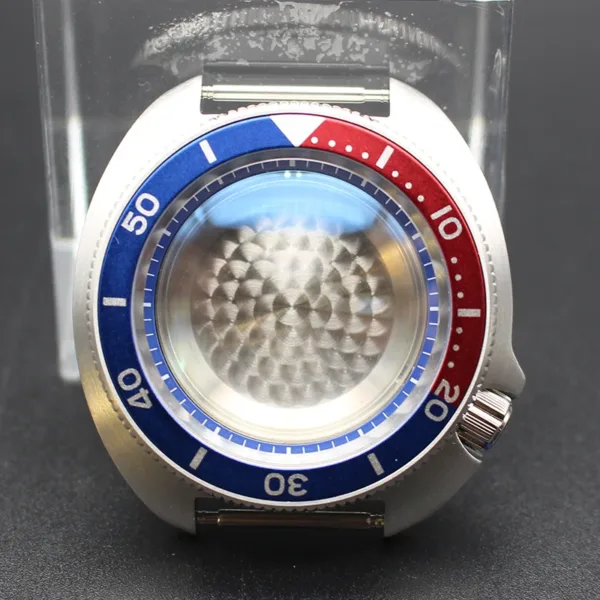 44mm Stainless Steel Men's Watch Case Mod SKX - Image 26