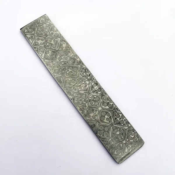 VG10 Damascus Steel Knife Blade Blank 10 Inch - Image 10