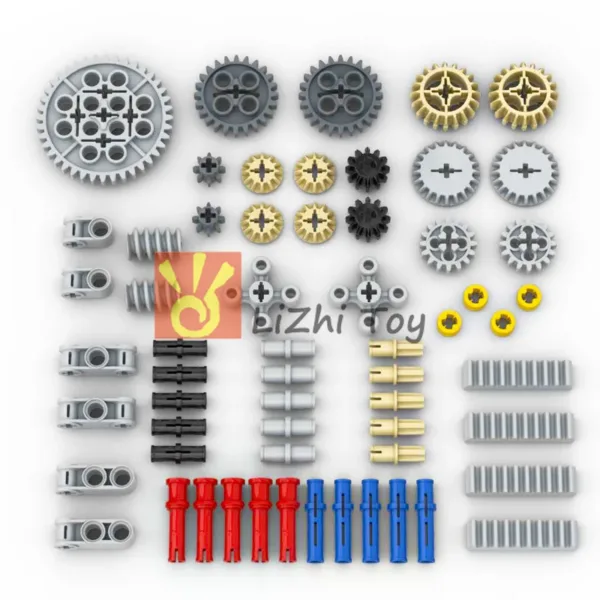 MOC Compatible Building Blocks Axle Pin Set - Image 4