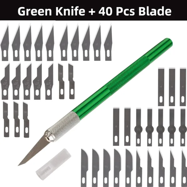 Multi-Knife Set with 5 Steel Blades - Image 25