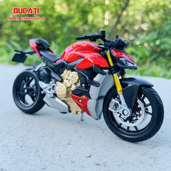 Maisto 1:18 Ducati Monster 2021 Model Motorcycle - Image 2