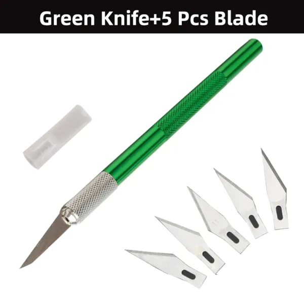 Multi-Knife Set with 5 Steel Blades - Image 10