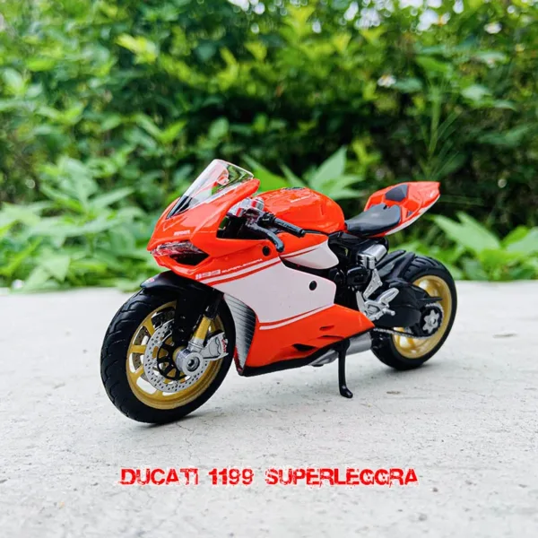 Maisto 1:18 Ducati Monster 2021 Model Motorcycle - Image 9