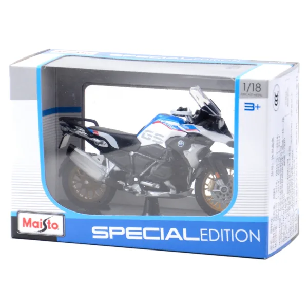 Maisto 1:18 BMW R1250 GS Motorcycle Model - Image 6