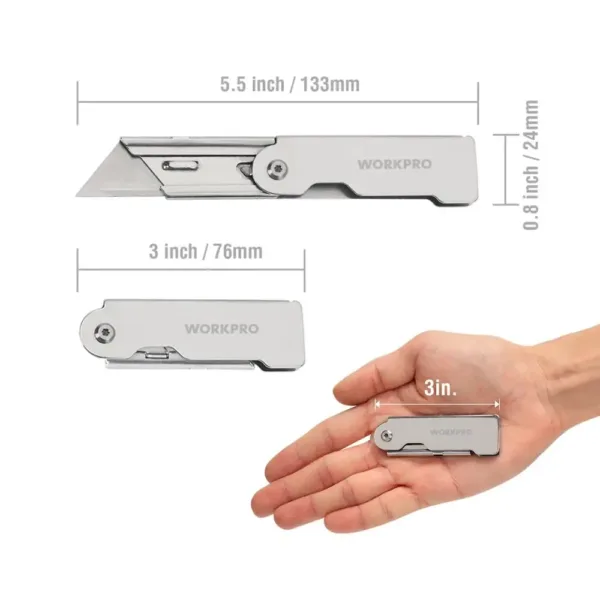 Folding Utility Knife Set - 1 to 3 Pieces - Image 2