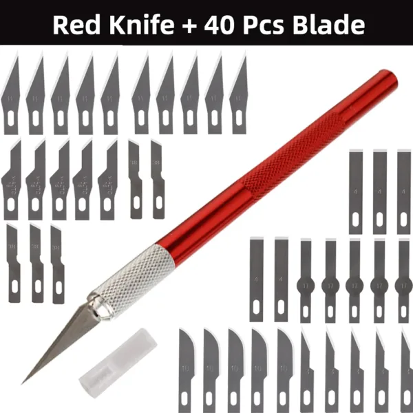 Multi-Knife Set with 5 Steel Blades - Image 16