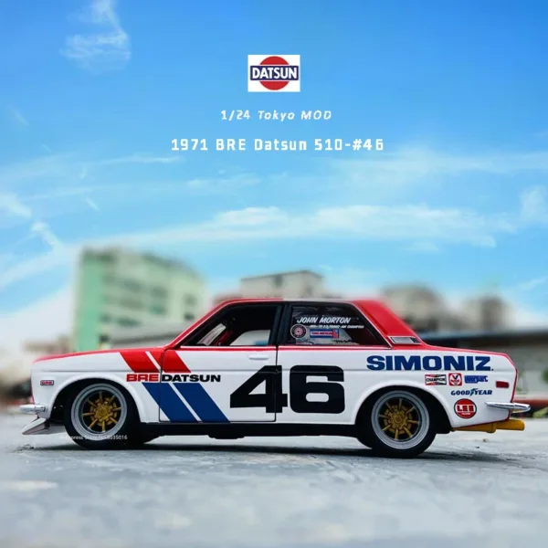 Maisto 1:24 Nissan DATSUN 510 Model Car - Image 4