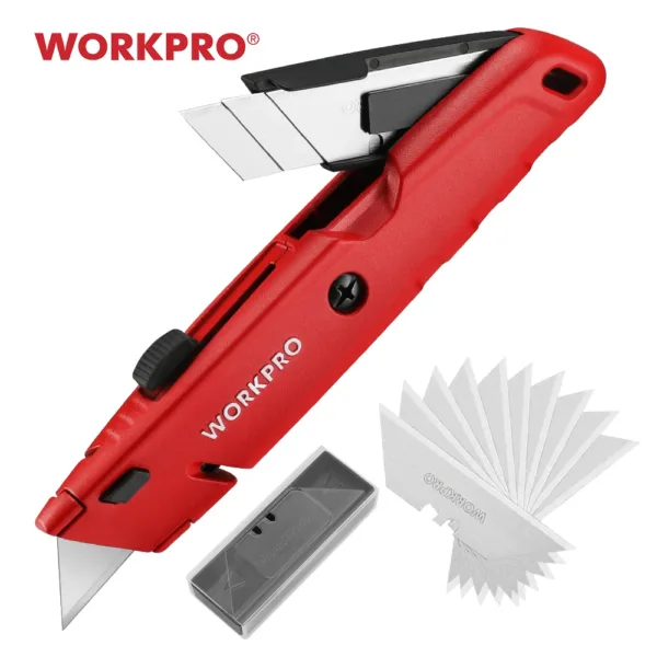Folding Utility Knife with 5 Blades - Image 7