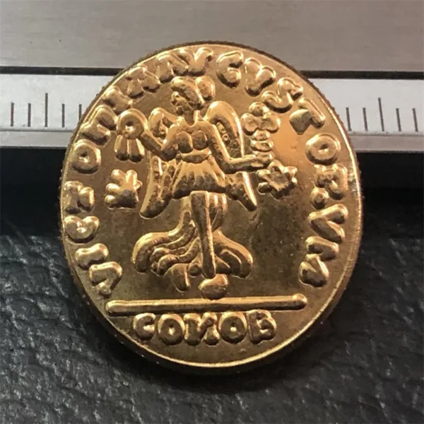 Ostrogothic Tremissis Replica Coin 491-518 AD - Image 2