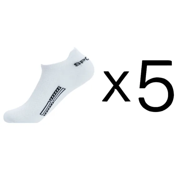 5 Pairs Men’s Ankle Socks for All Seasons - Image 16